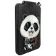 4. Portfel Magnetyczny Nimmy New Big-Eye Cute Pets 2.0 Panda ze stojakiem na telefon - czarny