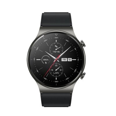 3. Pasek silikonowy do Huawei Watch GT 2 / 3 / 4 / 2 Pro / 3 Pro / 4 Pro / GT 2e - czarny