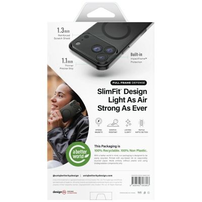 7. Etui UNIQ Airsuit na iPhone 17 Magclick Charging - przezroczyste