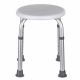 2. Taboret prysznicowy okrągły aluminiowy
