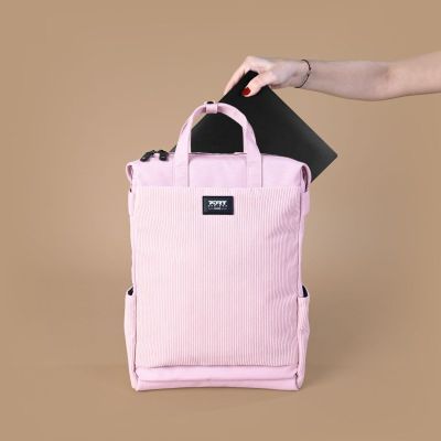 4. Port Designs MILANO II plecak City backpack Różowy