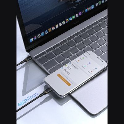 7. Kabel Dudao L25C USB-C - USB-C silikonowy 60W 1m - biały