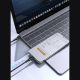 7. Kabel Dudao L25C USB-C - USB-C silikonowy 60W 1m - biały