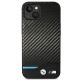 3. Etui BMW Leather Carbon na iPhone 14 Plus - czarne