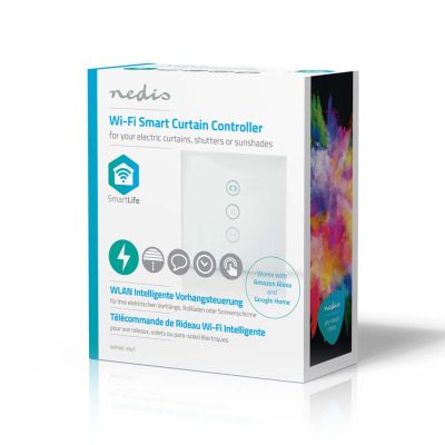 5. Nedis WIFIWC10WT inteligentny dom - nadajnik Przewodowy i Bezprzewodowy Do zawieszenia na ścianę WWAN