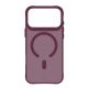 4. Etui 3mk Smoke MagCase na iPhone 18 Pro Max / 17 Pro Max - burgundowa