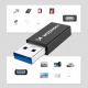 5. Adapter Wozinsky WAAC-01 USB-A - USB-C OTG - czarny