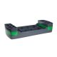 55. Step do aerobiku HMS AS003 green/gray