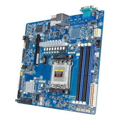 6. Płyta główna Gigabyte MC13-LE0 1x AM5 AMD Epyc 4004/Ryzen 7000 B650E (4xDIMM, 4x SATA, 1xM.2, 2x1Gbe, IPMI, mATX)