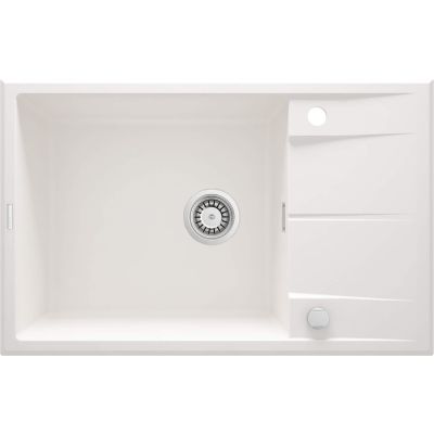 Zlewozmywak granitowy 1-komorowy z ociekaczem ZQE_A11B 5907650874249