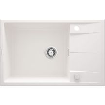 Zlewozmywak granitowy 1-komorowy z ociekaczem ZQE_A11B 5907650874249