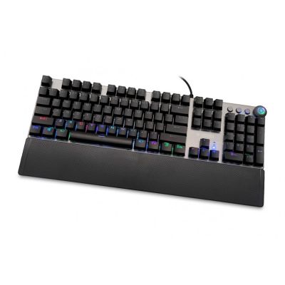 46. Klawiatura mechaniczna IBOX AURORA K-4 RGB IKGMK4 (USB; (US); kolor czarny)