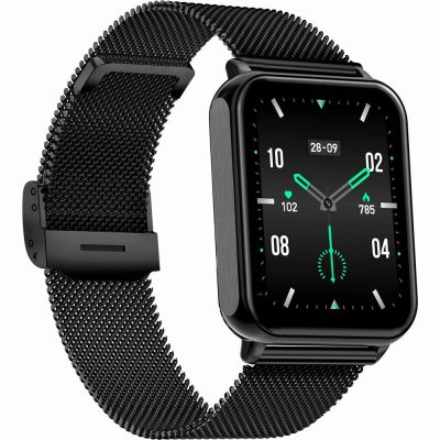 8. Smartwatch Gravity Biało Czarny 2 Paski GT17-8