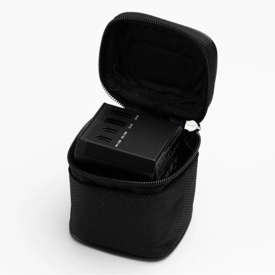 3. Adapter podróżny SBS uniwersalny GaN 70W 3xUSB-C 2xUSB-A z etui - czarny