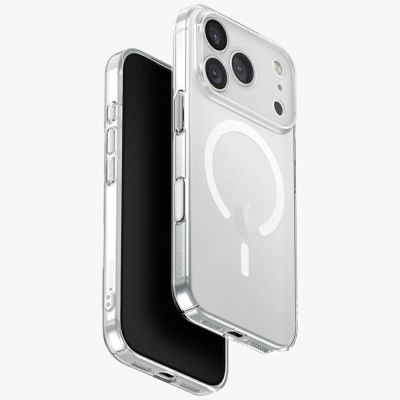 Etui UNIQ Airsuit Magclick Charging do iPhone 17 Pro - przezroczyste