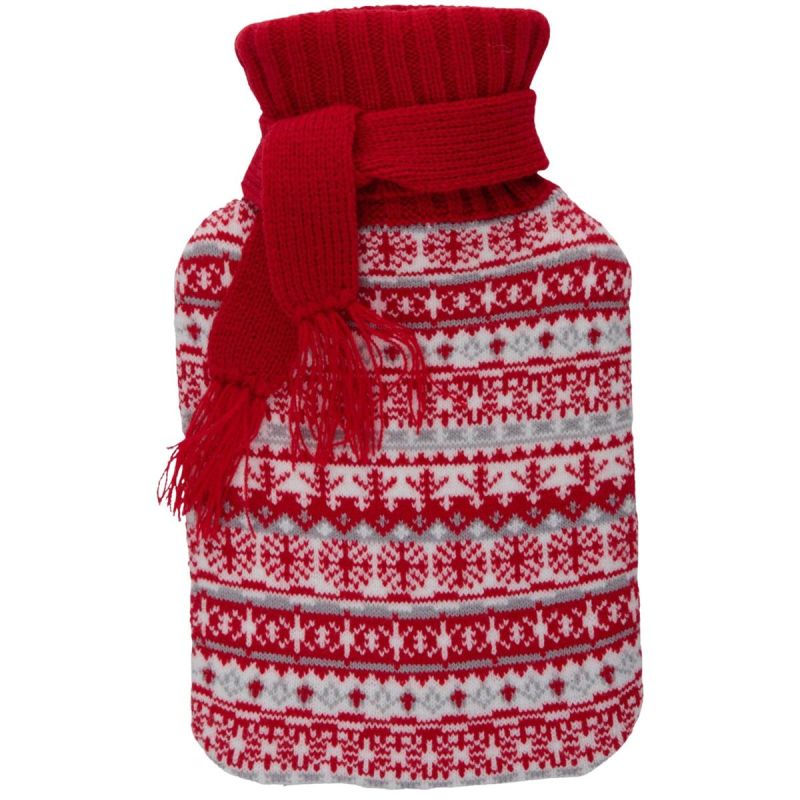 2. TERMOFOR GUMOWY W POKROWCU ALPINA 0,7L NORDIC