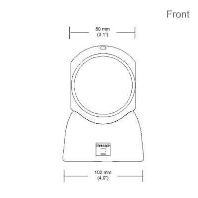 5. Honeywell Metrologic MS7120 Orbit 1D Szary