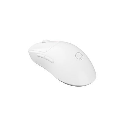 4. Mysz dla graczy Fury Tanto T4 12000DPI RGB biała gamingowa bezprzewodowa