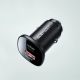 13. Acefast ładowarka samochodowa 38W USB Typ C / USB, PPS, Power Delivery, Quick Charge 3.0, AFC, FCP czarny (B1 black)
