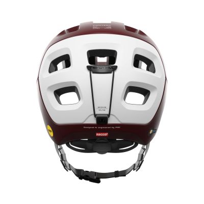 2. Kask rowerowy POC TECTAL RACE MIPS Garnet Red/Hydrogen White Matt (10580_8449)