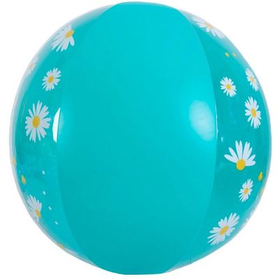 2. PIŁKA PLAŻOWA DMUCHANA 50CM DAISY TURKUSOWY 53174