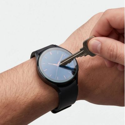 9. Szkło hartowane Tech-Protect Easy Set+ 2-Pack na Samsung Galaxy Watch Ultra 47 mm