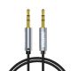 Kabel Choetech AUX002 mini jack 3.5mm (męski) / mini jack 3.5mm (męski) 1.2m - czarny