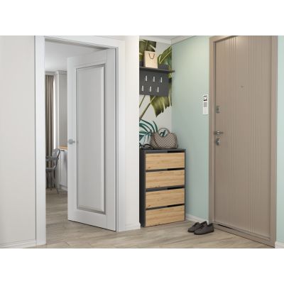 4. SZAFKA NA BUTY MODO X2 ANTRACYT/ARTISAN