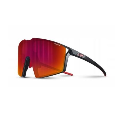 Okulary Julbo Edge - czarny/czerwony