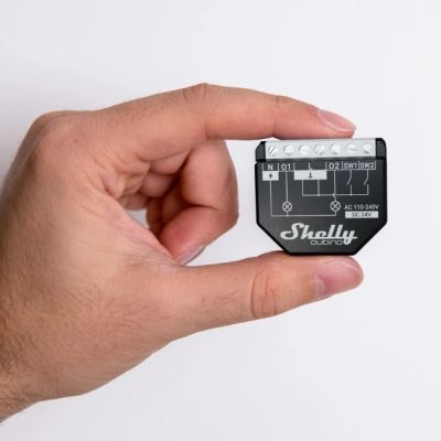 10. Dwukanałowy sterownik Z-Wave Shelly Qubino Wave 2PM