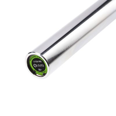 10. Gryf prosty olimpijski 20kg 2200mm GOP220 PRO + ZG1000R zaciski lock HMS