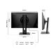 4. Japońska kamera japońska 60,5 cm JN-IPS238FHDR-C65W-HSP 16:9 HDMI/DP FHD