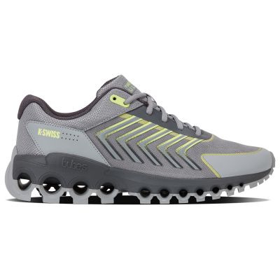 K-Swiss TUBES SPORT ULTRA ULTIMATE GRAY/ASPHALT/SLIME GREEN-M (08913-062-M)