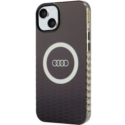 2. Etui Audi IML Big Logo MagSafe na iPhone 15 Plus / 14 Plus - czarne