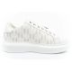 13. Karl Lagerfeld Kapri buty męskie sneakersy skóra naturalna białe