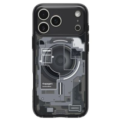 3. Etui Spigen Ultra Hybrid MagSafe Zero One na iPhone 18 Pro / 17 Pro - czarne