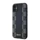 2. Etui DKNY Leather Checkered Mono Pattern MagSafe na iPhone 11 / Xr - czarne