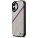 2. Etui BMW M Tricolor Metal Logo MagSafe do iPhone 17 - szare