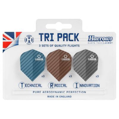 Piórka Harrows Tri Pack Carbon 3x3 HS-TNK-000013292