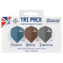 Piórka Harrows Tri Pack Carbon 3x3 HS-TNK-000013292