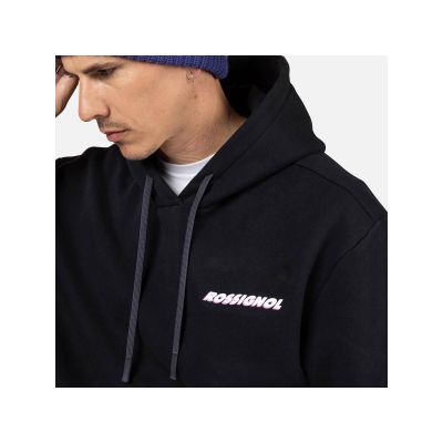 5. Bluza męska męska ROSSIGNOL WATERFALL H RELAX SWEATSHIRT czarna