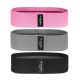 3. Wozinsky zestaw 3x materiałowe taśmy do ćwiczeń oporowe mini band do ćwiczeń joga fitness crossfit (WFB-01)