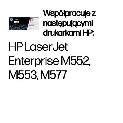 6. TONER CARTRIDGE 508A MAGENTA/.