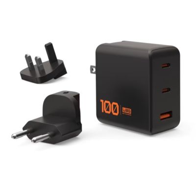 Urban Armor Gear 9B443811V4040 ładowarka do urządzeń przenośnych Słuchawki, Smartfon, Uniwersalne, Tablet, Laptop Czarny, Pomarańczowy Prąd przemienny Szybkie ładowanie Wewnętrzna