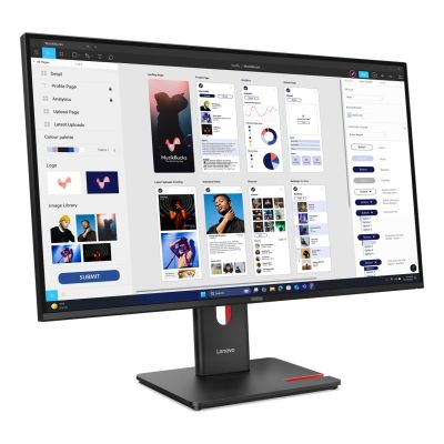 37. Monitor Lenovo ThinkVision T32UD-40 31,5" IPS 16:9 60Hz 3840x2160 1 HDMI 36 mies.