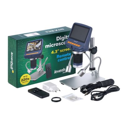 3. Levenhuk DTX RC1 220x Mikroskop cyfrowy
