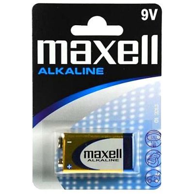 Baterie LR61 MAXELL 9V blister 1 sztuka