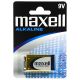 Baterie LR61 MAXELL 9V blister 1 sztuka