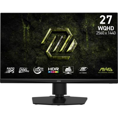 2. MSI MAG 272QPF E20 monitor komputerowy 68,6 cm (27") 2560 x 1440 px Wide Quad HD LED Czarny