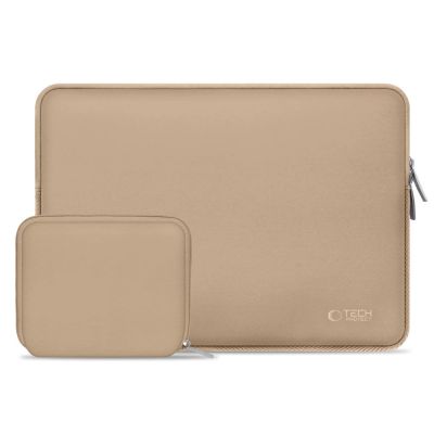 Torba na laptopa 15-16" Tech-Protect Neoslim - beżowa